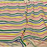 J. Crew Factory Multicolor Striped Pajama Shorts Size 3X Pink Photo 7