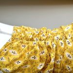 Veronica Beard  Floral Maxi Dress Silk Blend One Shoulder Ruffle Yellow US 8 NWT Photo 15