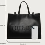 Tote Bag Tik Tok Viral Black Photo 1