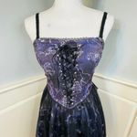 Secret Honey X Disney Crystal Season Villians Lace Up Corset Dress Free Size Black Size XS Photo 3