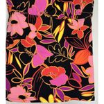 Lands' End Tankini Womens Size 4 Bright Floral Swim Top Lined With Underwire Photo 2