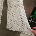 💕LE CLAIR DE LUNE PARIS💕 French Lace Silk Long Sleeve Dress ~ White NWT Photo 4