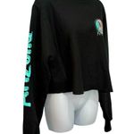 Arizona Iced Tea Black Have An Iced Day Cropped Crew Neck Sweatshirt size S Photo 7