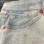 Lane Bryant Embroidered Rainbow Signature Fit Boyfriend Midi Denim Plus Size 18 Photo 6