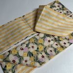 Two Floral Thin Purse Scarves / Hair Bands / Scarves Photo 1
