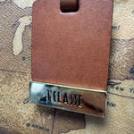 Alviero Martini 1A Classe Geo World Map Tote Bag Beige Brown Photo 1