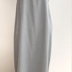 Motherhood Maternity  M Navy Blue & White Modest Maxi Dress Tie Back Photo 0