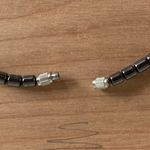 Heart Necklace Black Photo 4