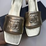 Tommy Hilfiger Women's Penni Logo Block Heel Slip-On Sandals- Size 7.5 Photo 5