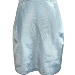 Lula Kate Jacqueline Mini Brunch Dress 6 Hydrangea Faille Tea Shower Coquette Blue Photo 3