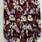 Hinge  Dress Size XS Floral Shift Long Sleeve Wedding Guest Church Shower Photo 2