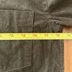 H&M  Women's Brown Ribbed Corduroy Button Long Sleeve Collared Shirt Size XS NWT Photo 4