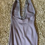 Tobi Green Halter Bodycon Dress Photo 1