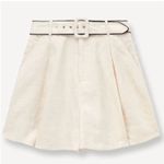 STAUD  Eris Linen Belted Shorts 10 Photo 2