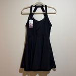 Halara NEW  Backless Twisted Active Athletic Dress Black Size Large Photo 2