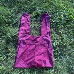 Gymshark True Texture Leggings- Dark Ruby Photo 5