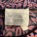 Vintage Bobbie Brooks Floral Boho Purple Pink Blouse Size medium Photo 6