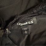 EXPRESS Halter Lace Top Jumpsuit Black Size XL Photo 7