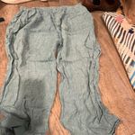 Flax  large linen cropped pants Photo 2