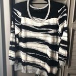 Xoxo asymmetrical sweater size large Black Photo 0