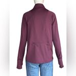 Athleta  Deep Burgundy Long Sleeve Top Photo 3
