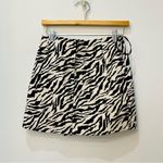 Motel  Zebra Pelmet Skirt with slit size Small Photo 3