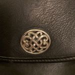 Brighton Vintage Black Leather Crossbody Celtic Bag Photo 1