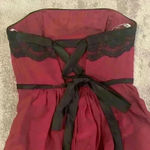 Women’s Burgundy Jordan Formal Dress Red Size 4 Photo 2