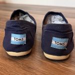 Toms Classic Navy Canvas Slip On Shoes Photo 7