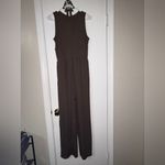 None Grey sleeveless wide-leg jumpsuit large Photo 3