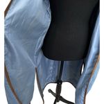 VTG Isabella's Journey Blue Jean Denim Jacket/Coat Faux‎ Suede Long Sleeve S Photo 5