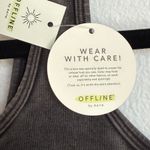 Aerie NWT  Offline Sz XS Sports Bra in Heathered Gray Photo 4