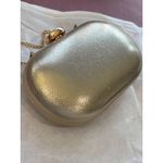 olga berg Marta Metallic Clutch in Gold Womens Purse Shoulder Handbag Photo 7