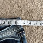 Buckle Miss me Y2K 90s 2000s blue  distress embroidered bootcut jeans 29x33 Long Photo 13