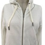 n:philanthropy Manuka Long Zip Up Hoodie in White Size XS Photo 2