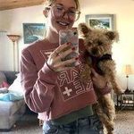 Barre Studio Sweatshirt Pink Photo 1