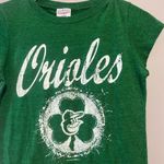 Women's Baltimore Orioles Green St. Patrick's Day Charm Tri Photo 1