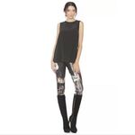 Alice + Olivia  x Basquiat Jackie Printed Yoga Leggings L Photo 3
