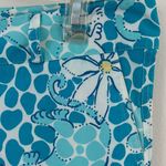 Lilly Pulitzer Vintage Blue/White Lioness Print Ankle Pants s4 Photo 2