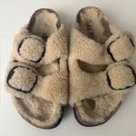 Birkenstock Papillio Arizona Big Buckle Teddy Shearling sandal 38/7 Photo 0