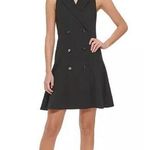 DKNY NWT  Women’s Black Double Breasted Blazer Mini Dress size 12 Photo 0