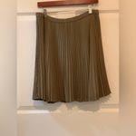 Banana Republic  Olive Pleated Skirt.  Size-10 Photo 1