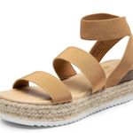 Dream Paris DREAM PAIRS Platform Sandals for Women’s Comfortable Espadrille Wedge Sandals Photo 6