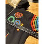 COOGI COOJI Vintage Y2K 90s Fur Lined Hoodie Sweatshirt Jacket Grunge Mallgoth Small Photo 6