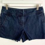 Kenneth Cole Blue Dark Wash Custom Cutoff Shorts 2 Photo 0