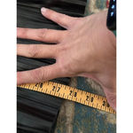 Oscar de la Renta Oscar by  Black Pleated Hem pinstripe Skirt Size 16 Photo 6