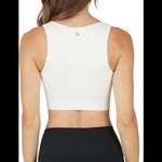 90 Degrees by Reflex 90 Degree By Reflex Seamless Raya V-Neck Crop Tank Top - White - US M Photo 2
