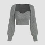 Cider Two Piece Tube Top And Bolero Photo 2