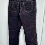 Tribal Y2K Cropped Corduroy Pants Cropped Gray Pinstripe Bootcut Slacks Size 4 Photo 3
