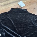 Active USA Elegant Black Velvet Glitter Dress Photo 6